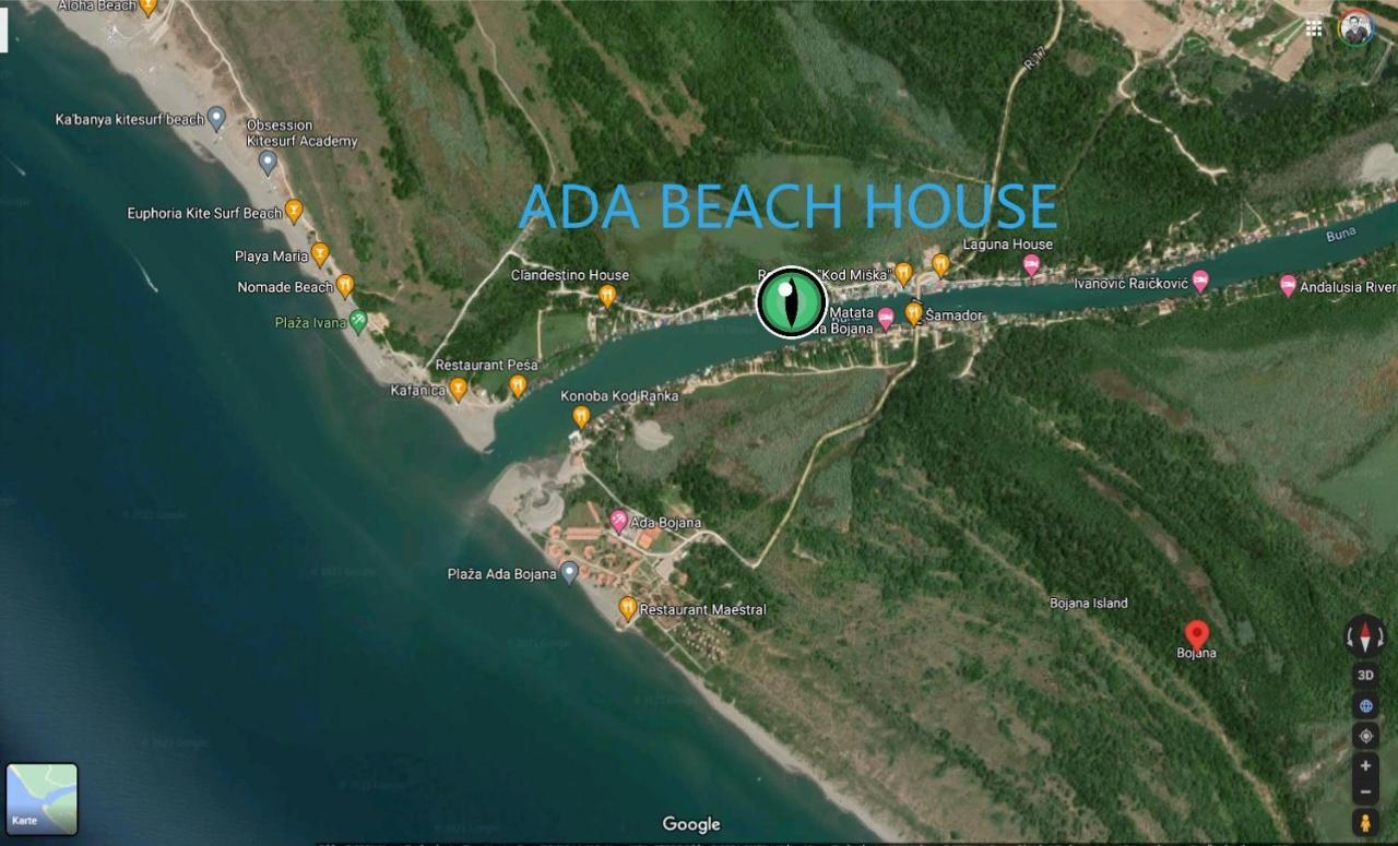 Cj Ada Bojana Beach House I Xxl Terracei Bbq I Betw Bridgebeach I Air Con ウルツィニ エクステリア 写真